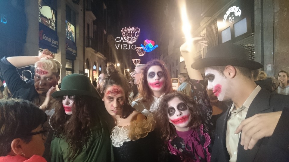 Los zombis en el Casco Viejo de Bilbao: Foto: Asociación de Comerciantes del Casco Viejo