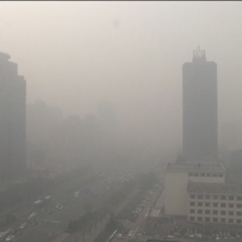 Niveles máximos de contaminación en Pekín
