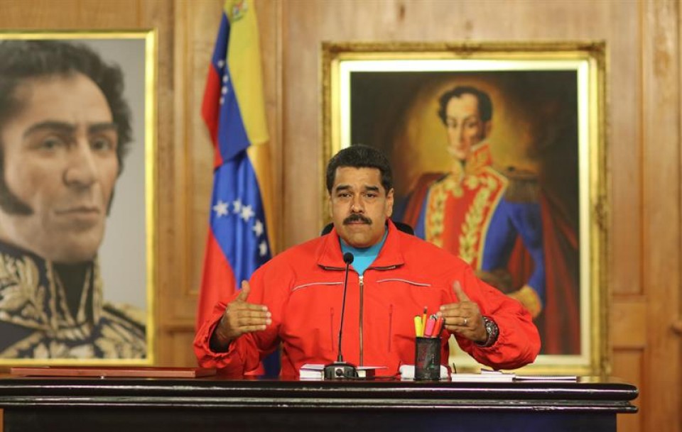 Nicolas Maduro Venezuelako presidentea. EFE