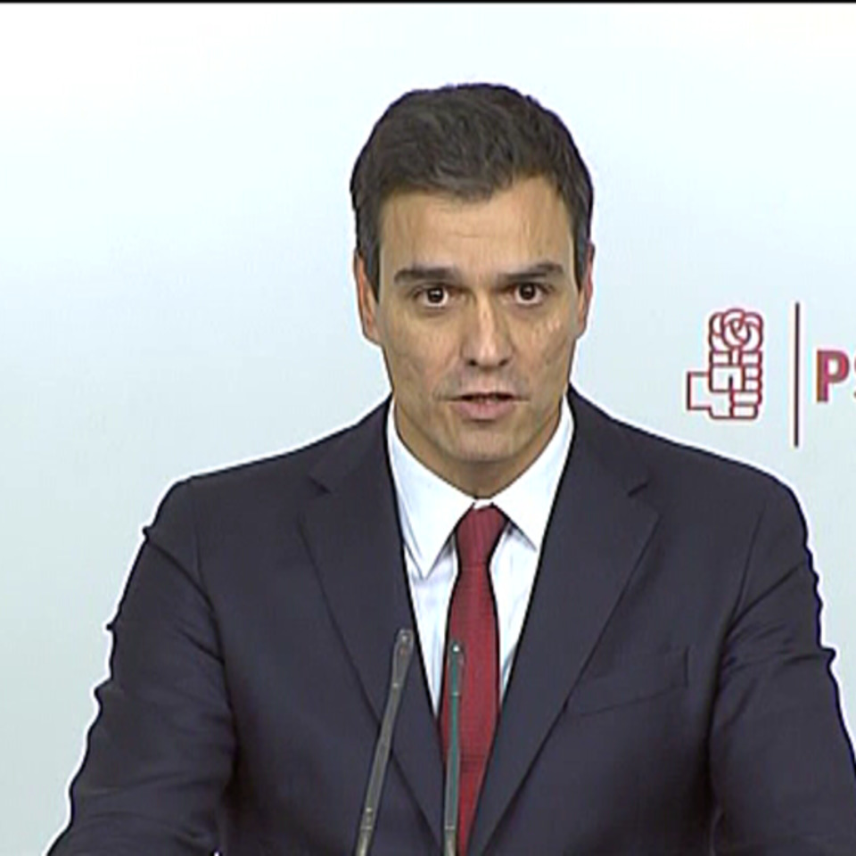 El secretario general del PSOE, Pedro Sánchez. Foto: EiTB