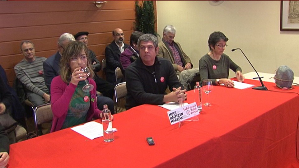 Personalidades de la sociedad vasca llaman a llenar Bilbao y Baiona el próximo día 9. Foto: EiTB