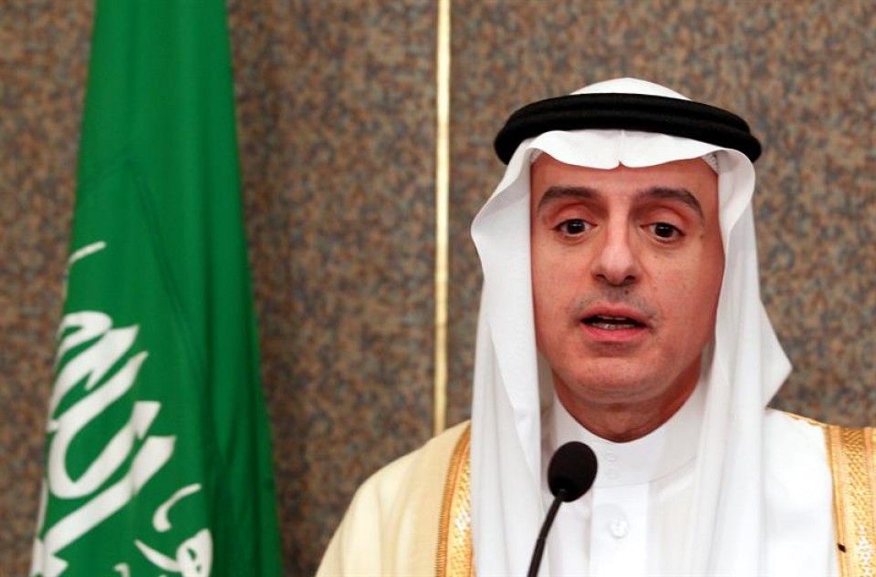 El ministro de Asuntos Exteriores saudí, Adel al Jubeir. Foto: EFE