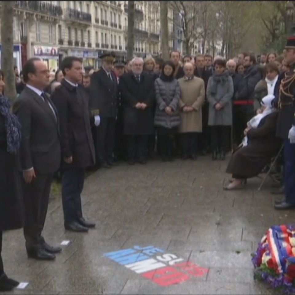 Homenaje a las víctimas contra 'Charlie Hebdo'. Foto: EiTB