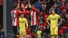 Los tres goles de la remontada del Athletic ante el Villarreal