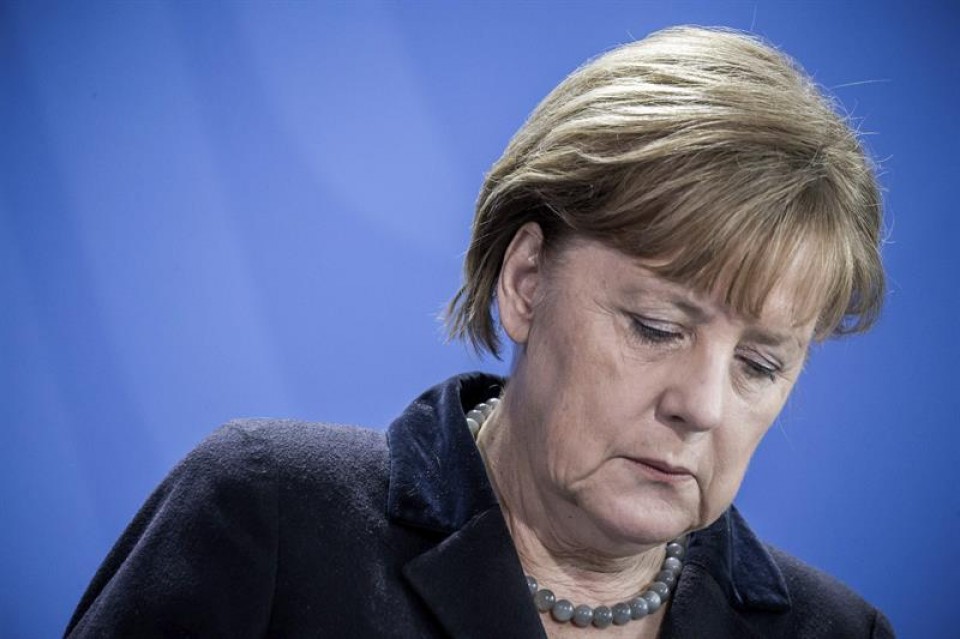 La canciller alemana, Angela Merkel Foto: Efe