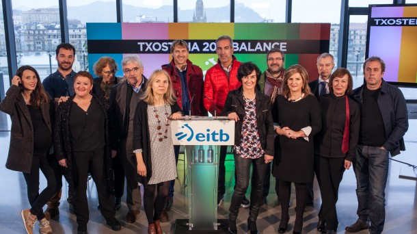 Foto de la presentación del balance de EiTB del año 2015