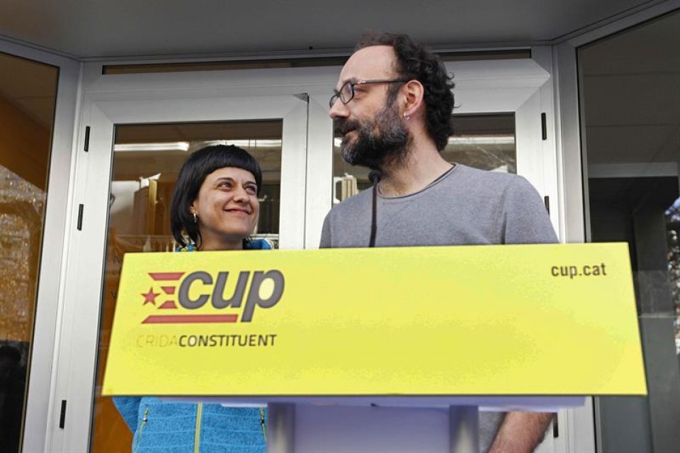 La CUP se 'autoinculpa' ante el juez como 'coautora y cooperadora' del 1-O