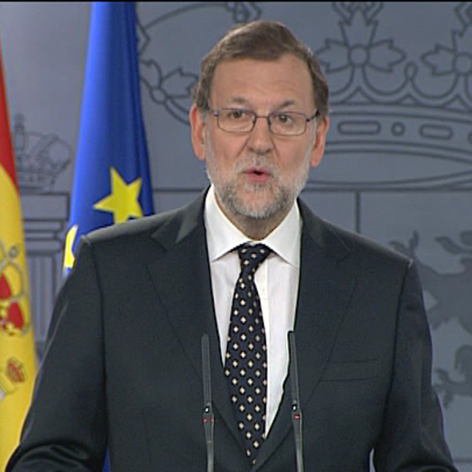 Mariano Rajoy Espainiako Gobernuko jarduneko presidentea. Artxiboko irudia: EiTB