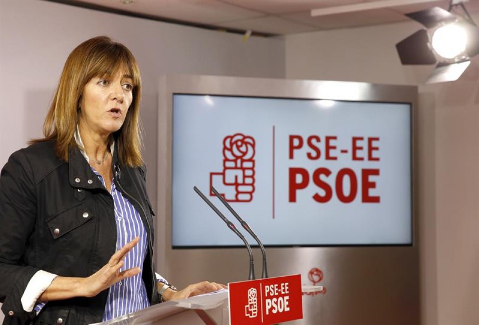 La secretaria general del PSE-EE, Idoia Mendia. Foto: EFE