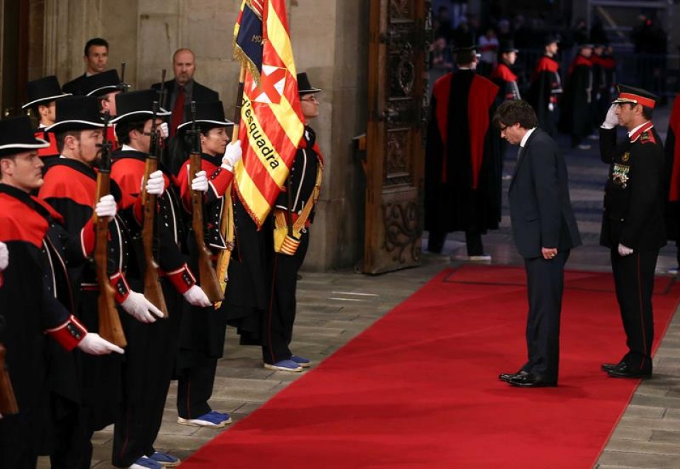 El nuevo president de la Generalitat, Carles Puigdemont. Foto: EFE