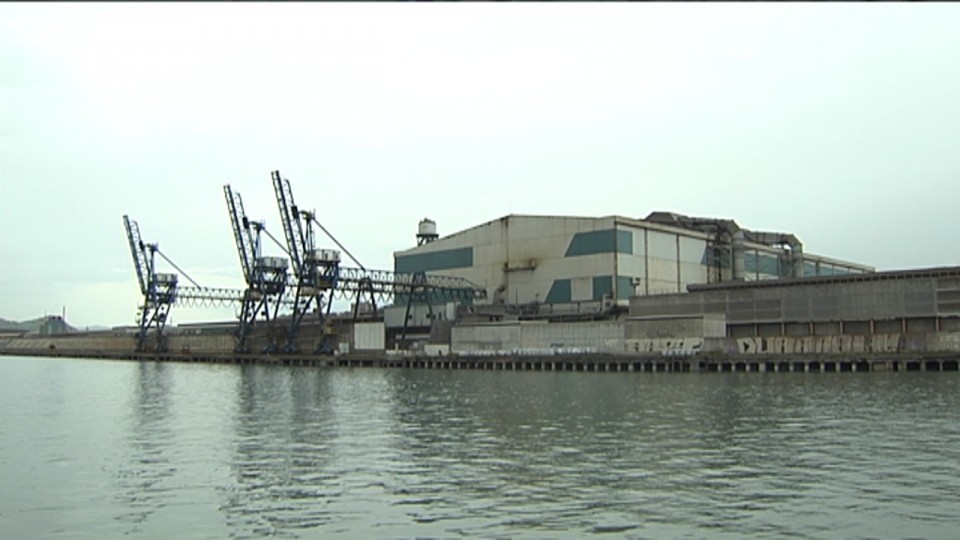 La planta de Arcelor Mittal en Sestao. Foto: EiTB