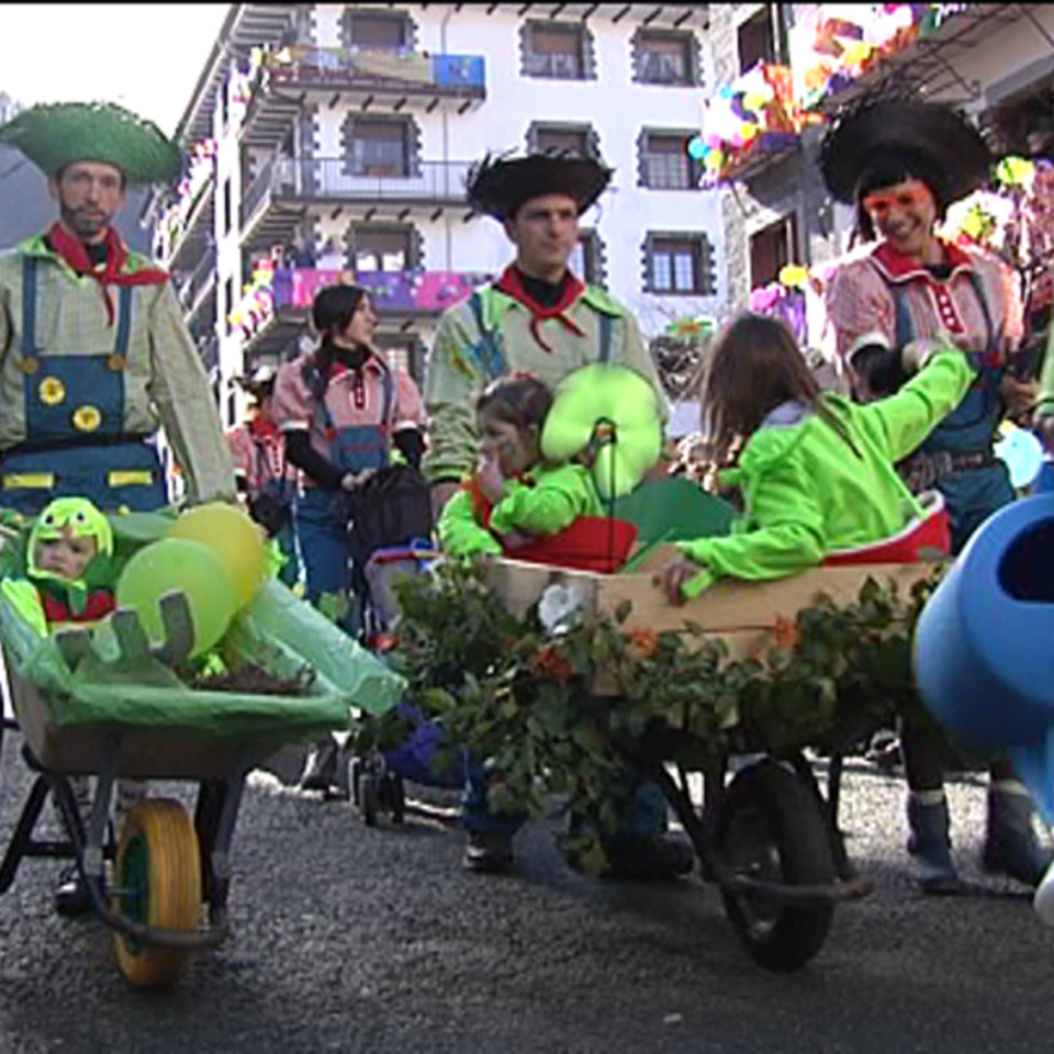 Leitza se sumerge en las fiestas de Carnaval
