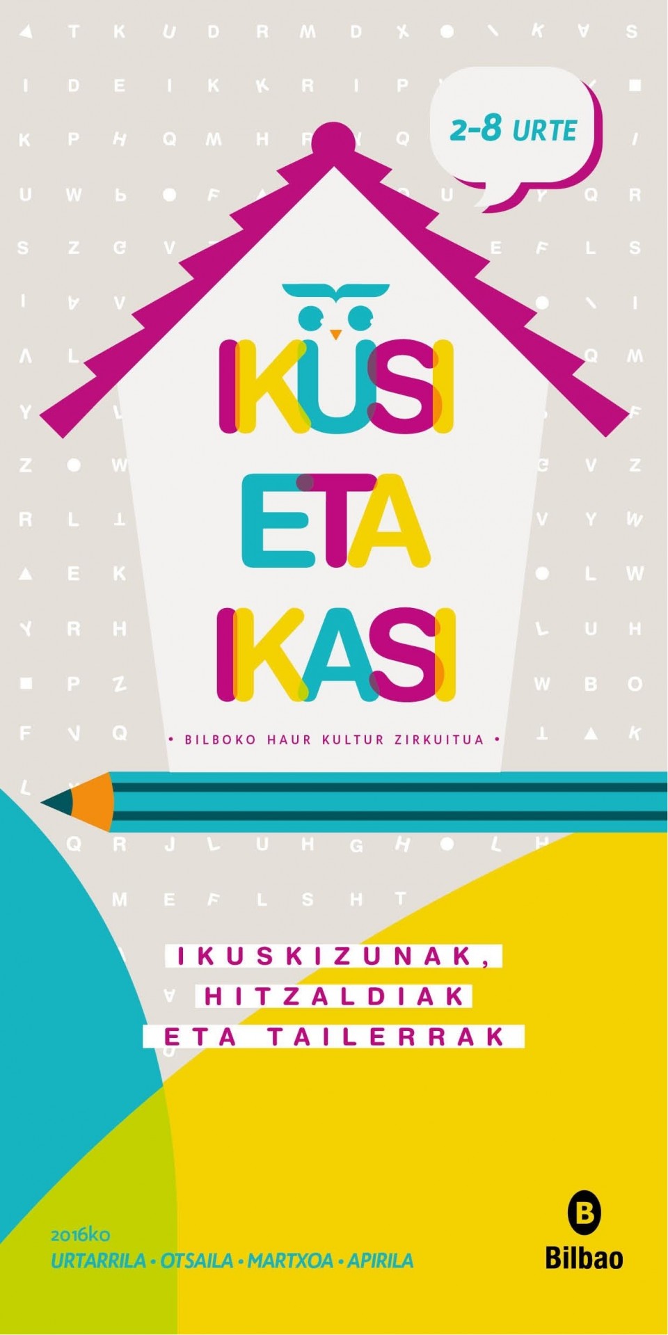 Cartel de 'Ikusi eta Ikasi' 2016.