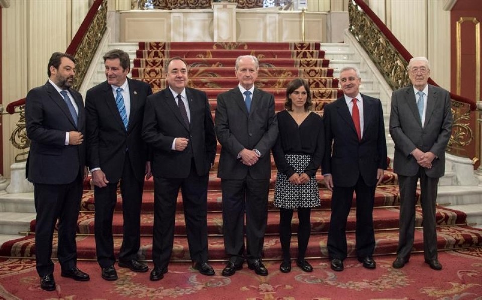 El presidente de CEAR-Euskadi, Javier Galparsoro, ha sido uno de los premiados. Foto: EFE
