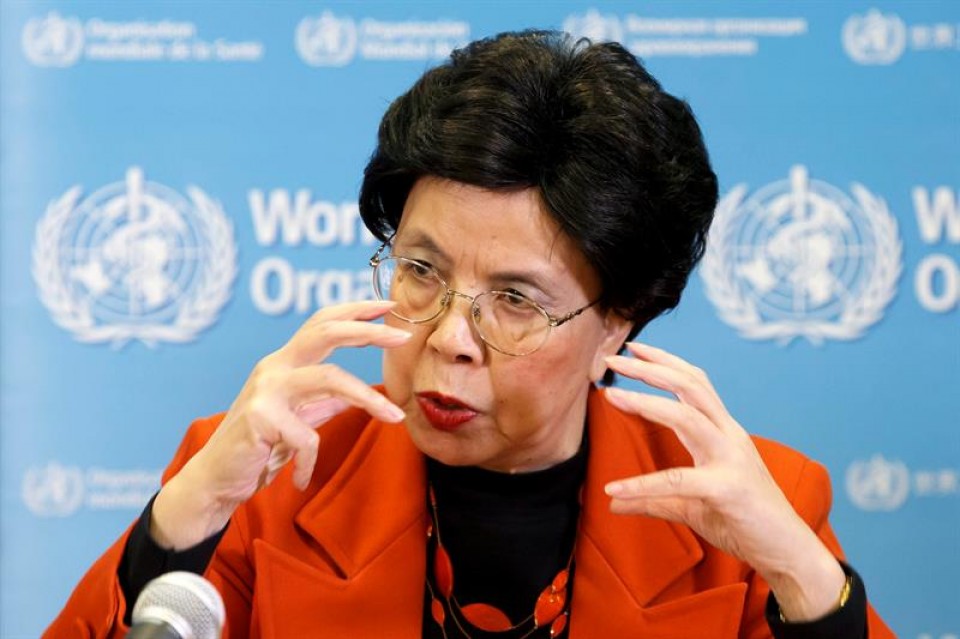 La directora general de la Organización Mundial de la Salud (OMS), Margaret Chan. EFE