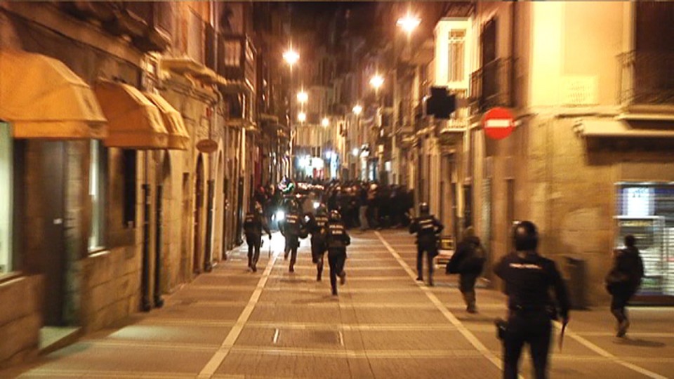 Espainiako Poliziaren operazioa.