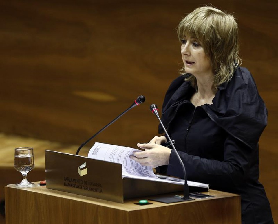 La portavoz del Gobierno de Navarra, Ana Ollo. Foto: EFE