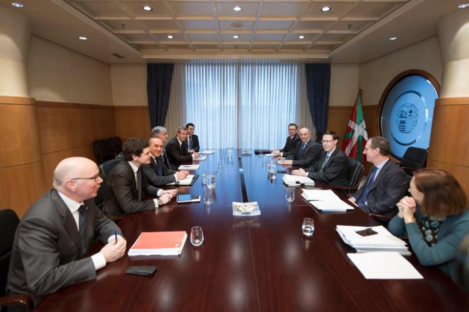 Reunión del Consejo Vasco de Finanzas. EFE