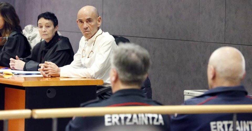 El acusado, Jon Ezkurdia. Foto: EFE