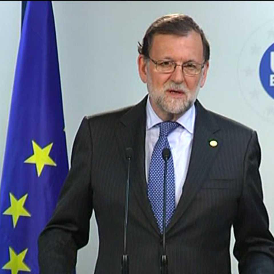 Rajoy en el acto de Nuevas Generaciones del PP en Bilbao. EFE