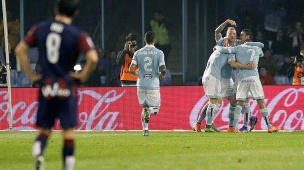 Celta-Eibar. Foto: EFE