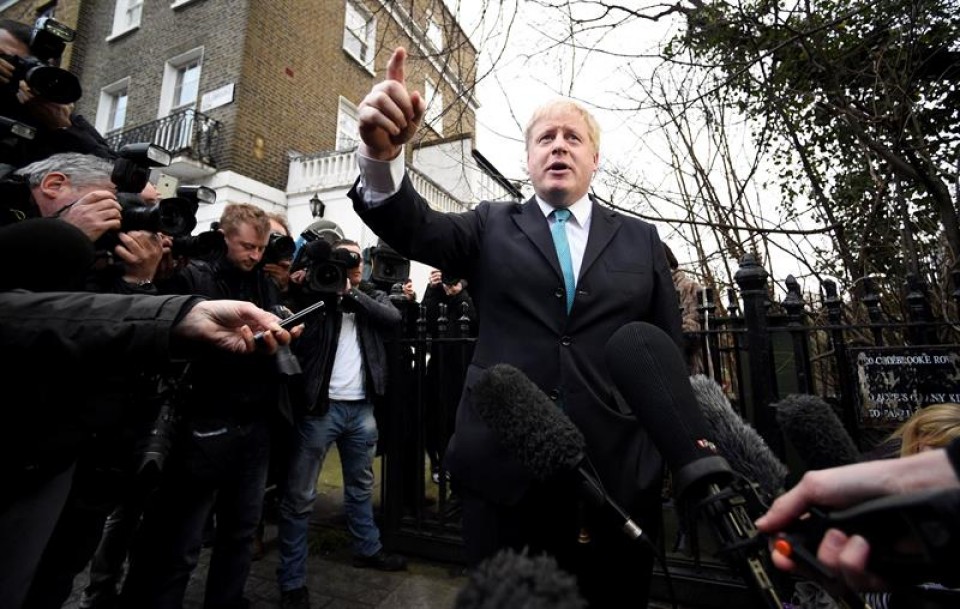 El alcalde de Londres, Boris Johnson. Foto: EFE