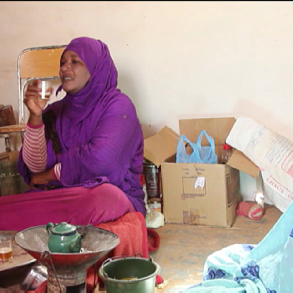 Campamento de refugiados saharauis en Tinduf