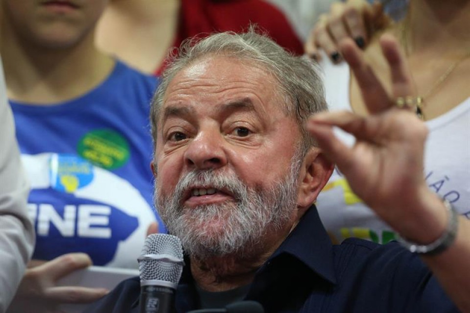 El expresidente Luiz Inácio Lula da Silva FOTO: EFE
