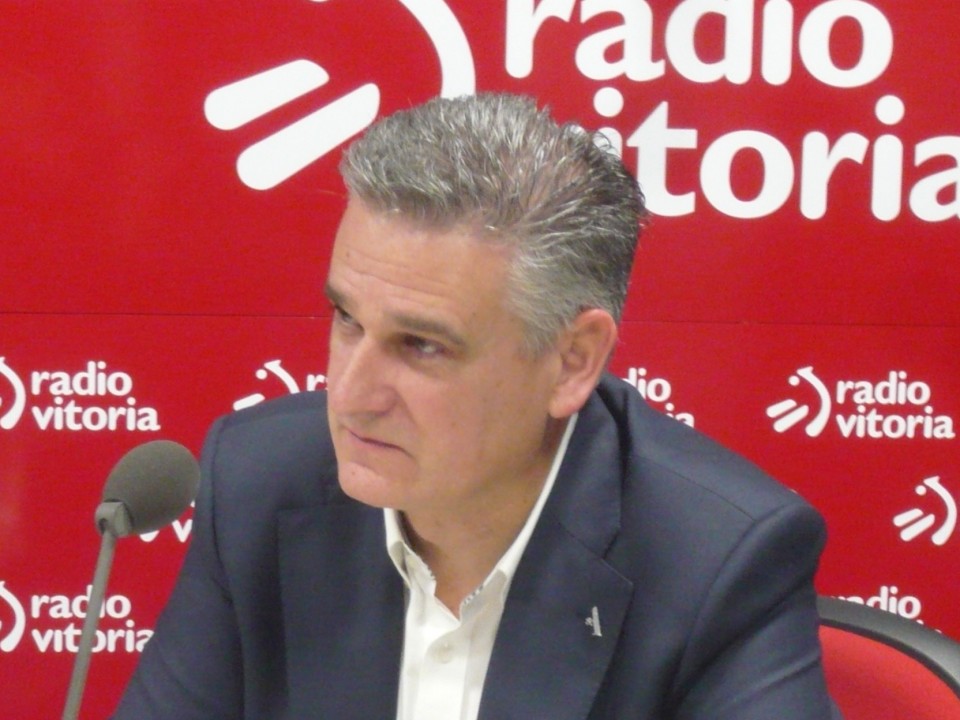 Juan Ugarte, SEAko idazkari nagusia. Argazkia: Radio Vitoria.