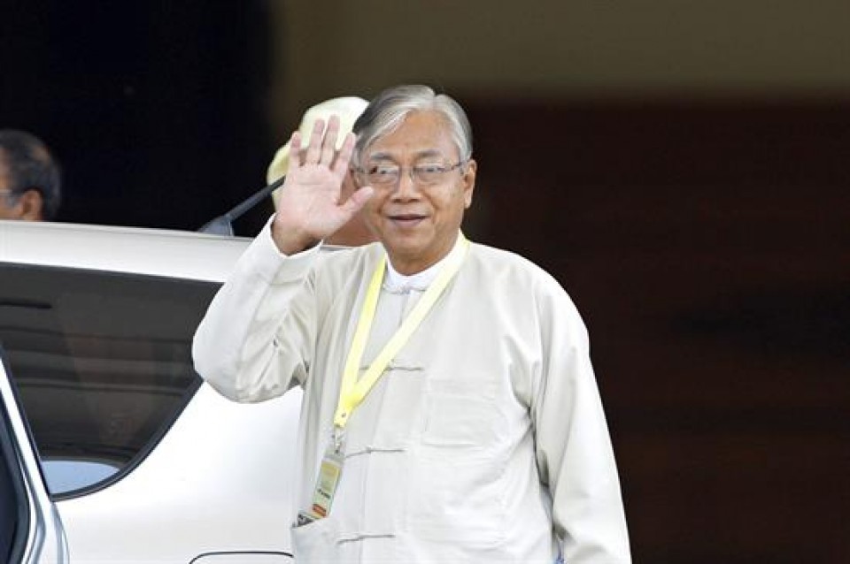 Htin Kyaw, presidente de Birmania