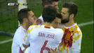 Adurizen golak Espainiaren porrota saihestu du Italiaren aurka