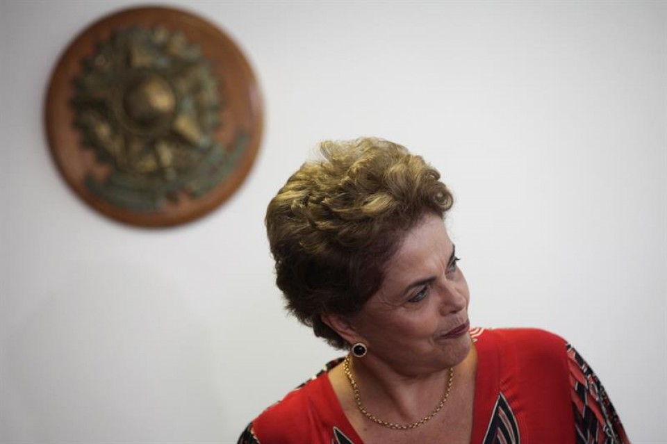 Dilma Rousseff Brasilgo presidente ohia. Argazkia: EFE
