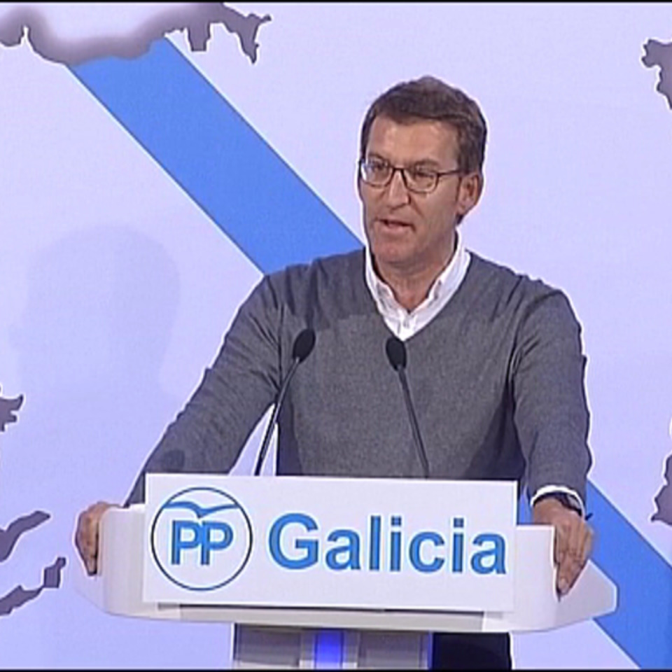 Alberto Núñez Feijóo, candidato del Partido Popular a la presidencia de Galicia. Foto: EiTB