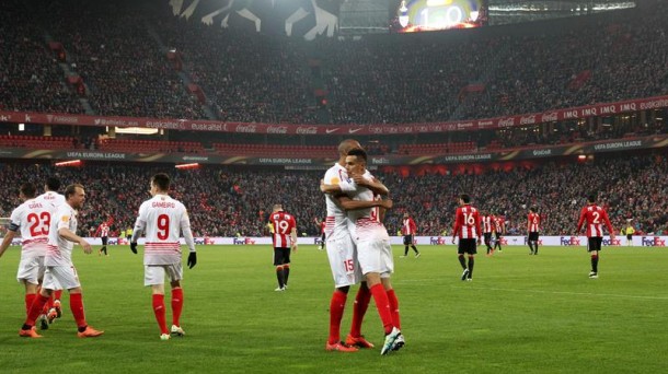 Athletic-Sevilla, azken jardunaldian. EFE