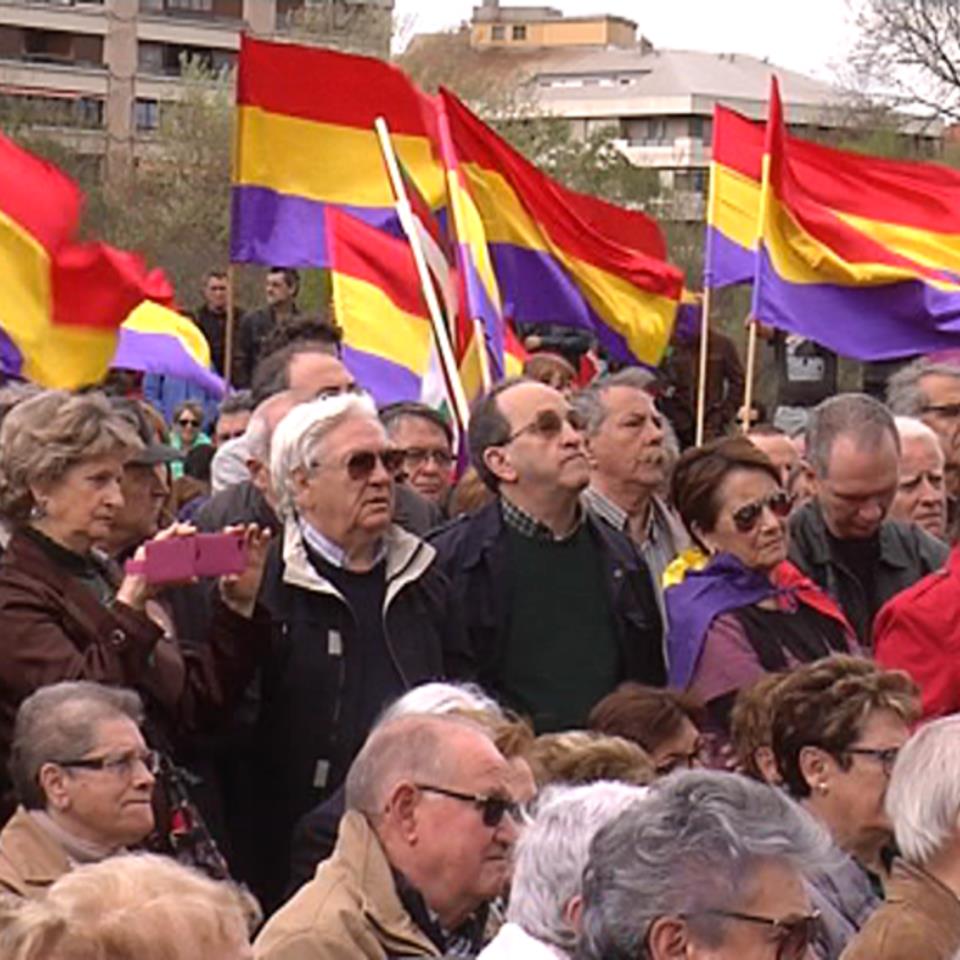 Homenaje a los fusilados tras el golpe del 36 en Pamplona