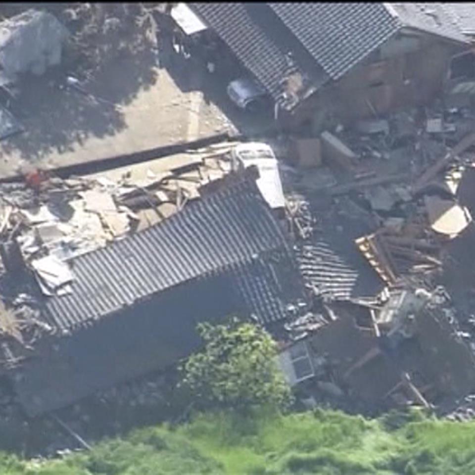 Al menos 37 muertos en Japón en los dos terremotos registrados entre eljueves y el sábado. EFE