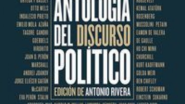 Antonio Rivera y su último trabajo 'Antología del discurso político'