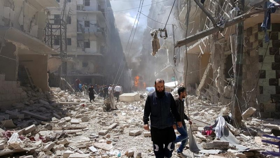 Uno de los múltiples atentados contra la población civil siria. Foto de archivo: EFE