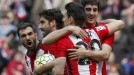 El Athletic se impone al Celta con goles de Aduriz y Raúl García