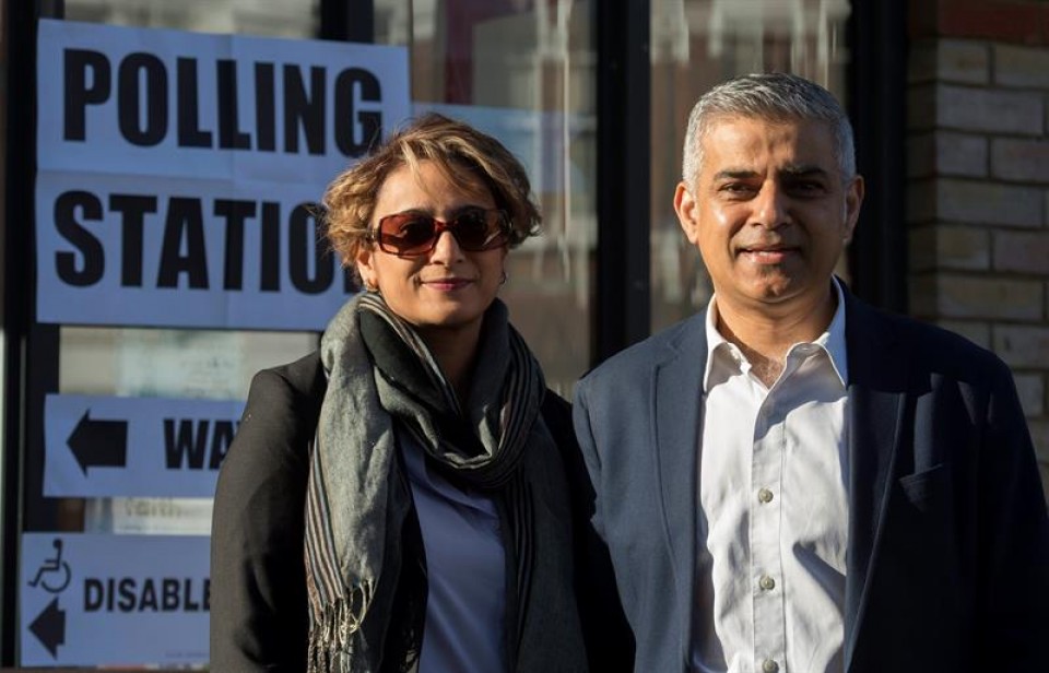 Sadiq Khan, candidato del Partido Laborista a la alcaldía de Londres. Foto: EFE