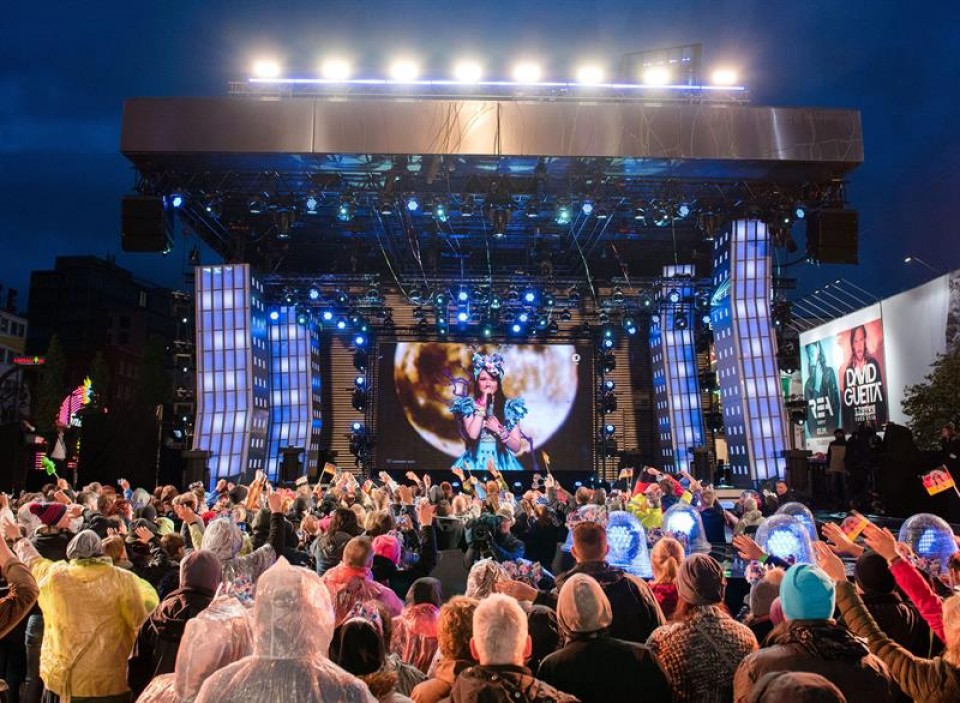 Un momento de la gala Eurovisión 2016 celebrada en Estocolmo. Foto: EFE