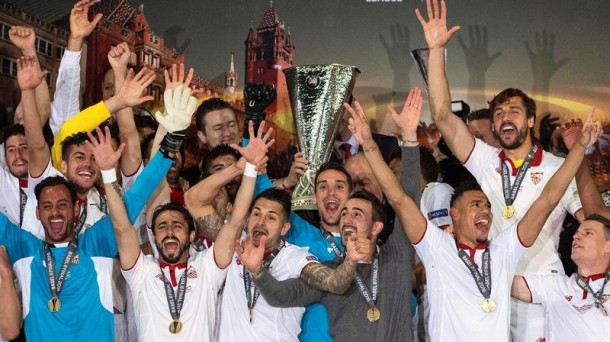 Sevilla, ganador los últimos tres años. EFE