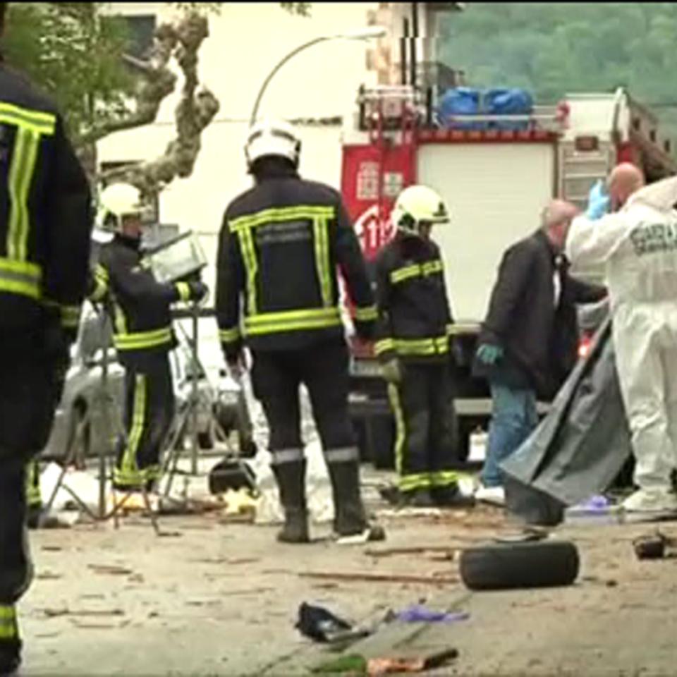Los 3 fallecidos al estrellarse una avioneta en Arbizu son franceses