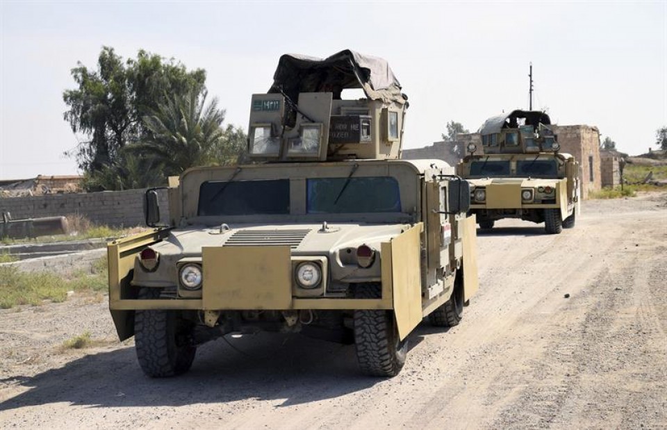 El Ejército iraquí lanza la ofensiva final para recuperar Faluya. Foto: EFE