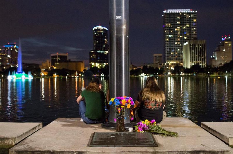 Consternación por la matanza de Orlando (Florida). Foto: EFE