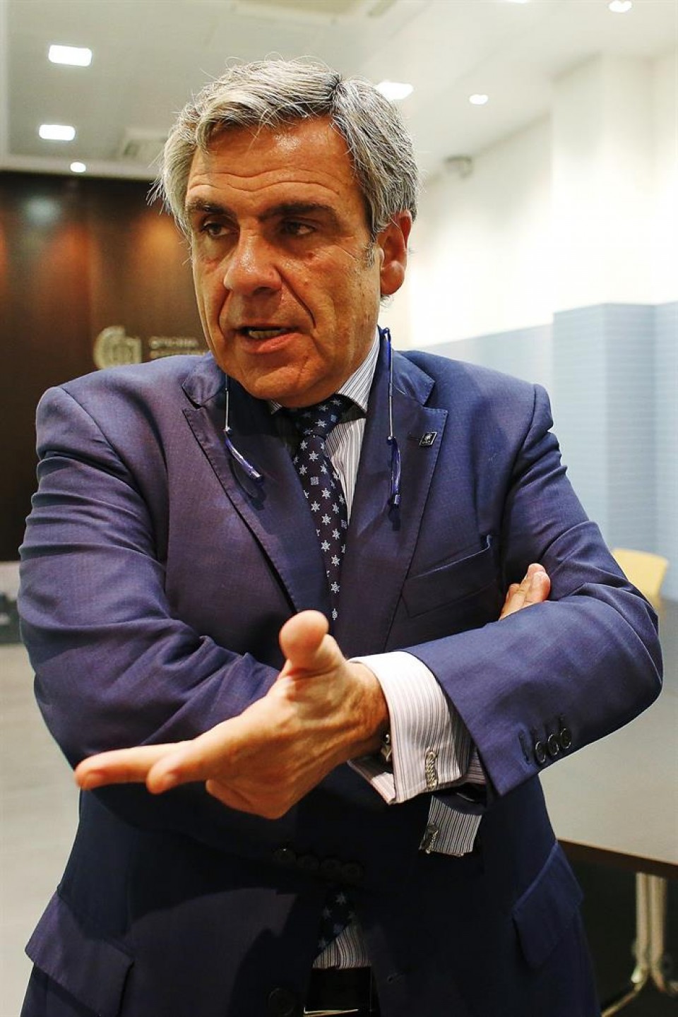 El director de la Oficina Antifraude de Cataluña, Daniel de Alfonso. EFE