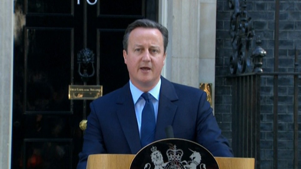 David Cameron Erresuma Batuko lehen ministroa. Argazkia: EiTB