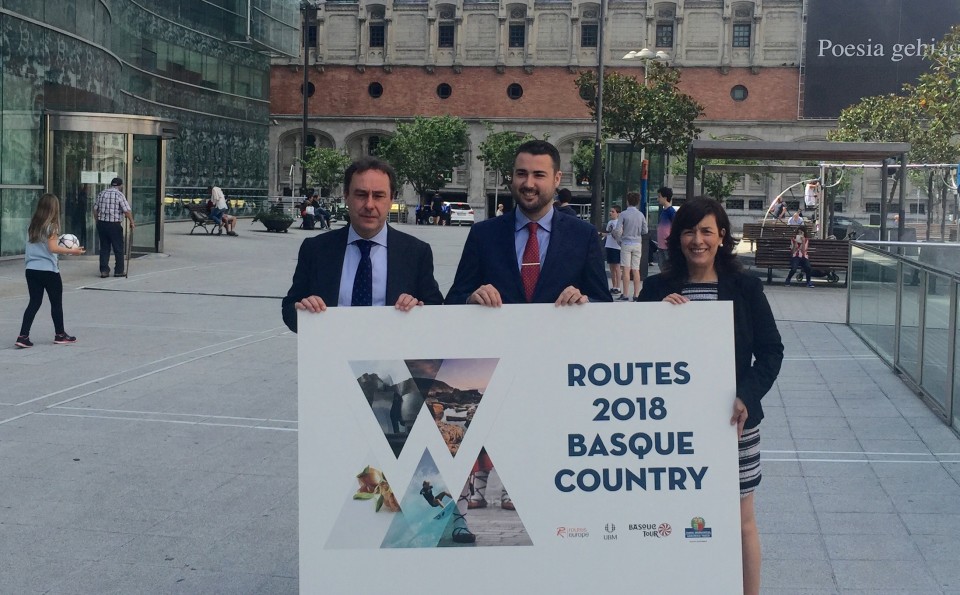 Presentación del 'Basque Country Routes' de 2018. Foto: irekia.eus