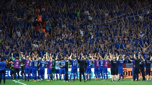 La selección de Islandia. EFE