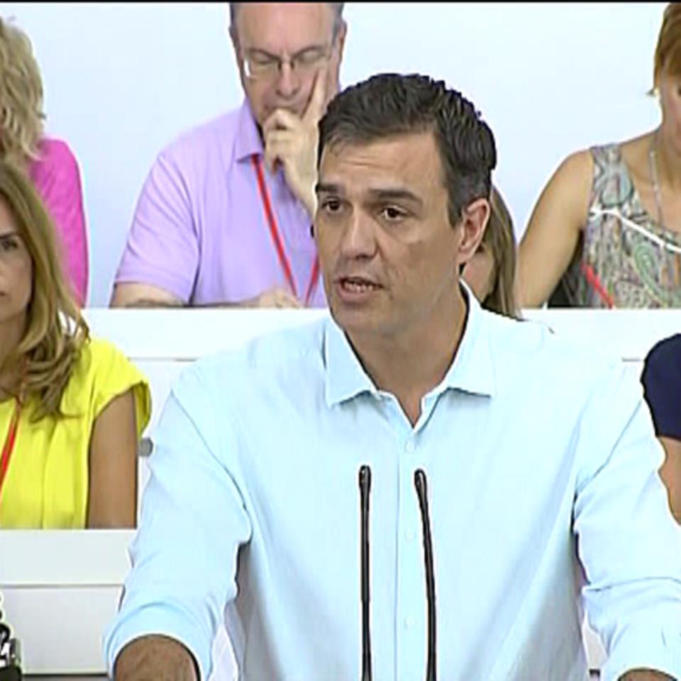 El líder del PSOE confirma que no apoyará la investidura de Rajoy